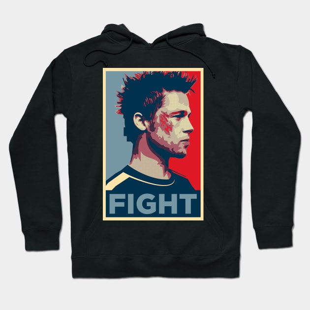 Fight Hope Hoodie by TEEVEETEES